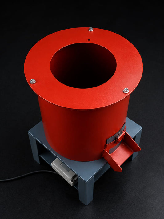 1 HP Vegetable Shredder Machine for Poultry, Duck, Rabbit & Goat Feed Preparation