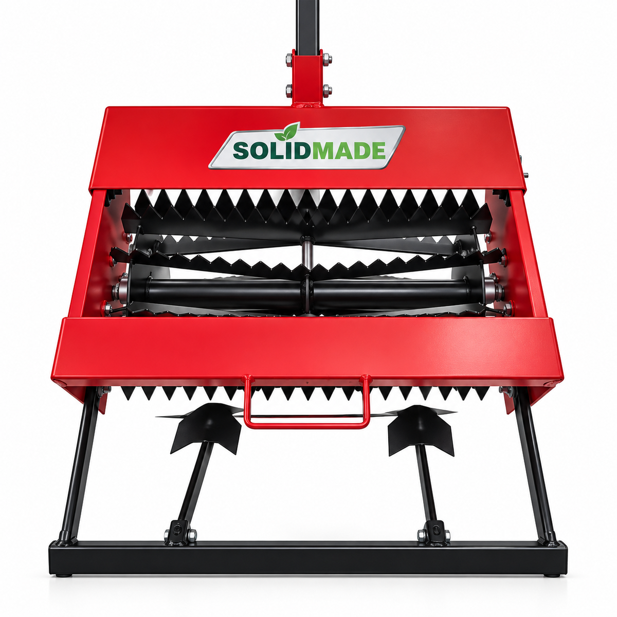 Solidmade agricultural yard tool on white background