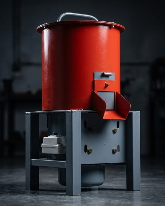 1 HP Vegetable Shredder Machine for Poultry, Duck, Rabbit & Goat Feed Preparation