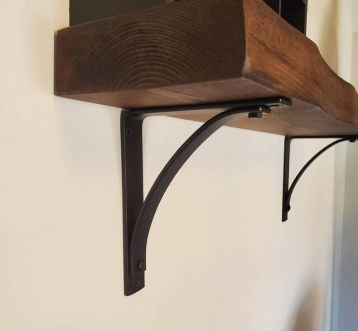 Extra Strong L-Shaped Shelf Bracket 8×7 inch (pack of 2)